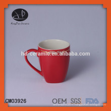 Tasse en grès rouge, tasse en céramique en gros, tasse en grès avec couleur, tasse en céramique OEM